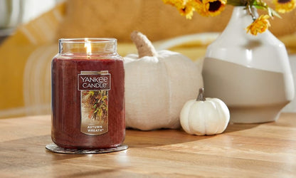 Yankee Candle Scented Candle, Sage & Citrus, Original Large Jar Candle, 110-150 Hours of Burn Time, 22 oz. - PuriLite