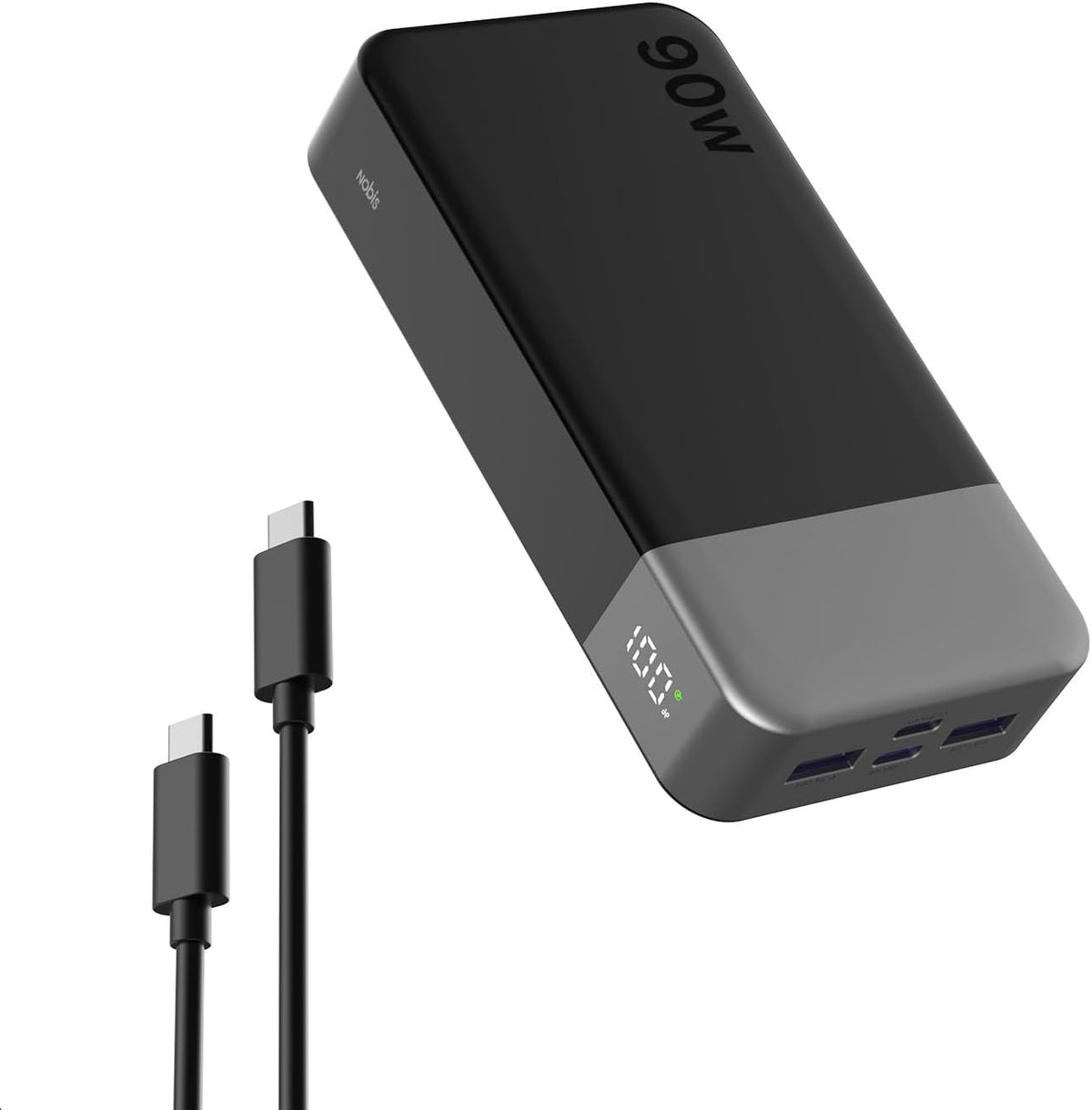 NOBIS 90W Power Bank 20000mAh Fast Charging Power Bank
