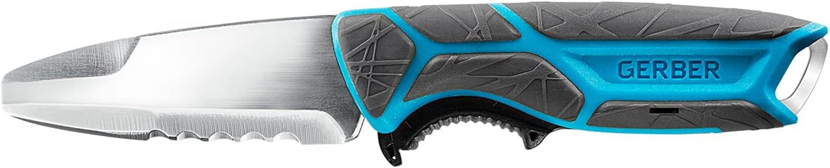 Gerber Gear CrossRiver - Saltwater Fixed Blade Knife for Fishing Gear - PuriLite