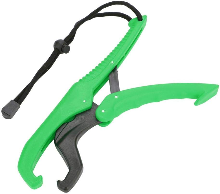 ABS Plastic Floating Fish Grip Zinc Alloy Fish Lip Gripper with Wrist Strip for Catching Fish No Hurt Auxiliary - PuriLite