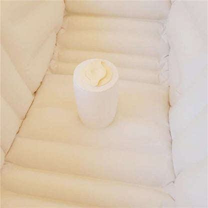 Baby Tubs - Inflatable Toddler Shower Tub - Adjustable Foldable Bathing Support Seat Bathroom Accessories for Beach Pool Outdoor Camping Travel - PuriLite