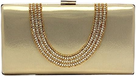 Ankoee Ladies Envelope Clutch Bag Evening Bag Bridal Wedding Bag Handbag Prom Clutches Handbag - PuriLite