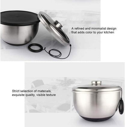 Salad Spinner Manual Large Capacity Fruit Vegetable Dryer, Ring Pull Type Multifunctional with Drain Sieve Quick Dry, Stainless Steel - PuriLite