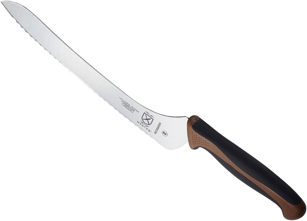 Mercer Culinary M23860 Millennia Black Handle, 8.5-Inch Narrow, Fillet Knife - PuriLite