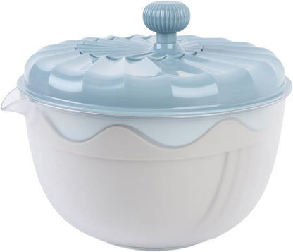 Yosoo Salad Spinner Efficient Multifunctional Vegetable Washer and Salad Chopper for Home Kitchen (Beige) - PuriLite