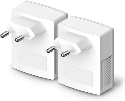 TP-Link AV1000 Powerline Ethernet Adapter(TL-PA7017P KIT) - Gigabit Port, Plug and Play, Extra Power Socket for Additional Devices, Ideal for Smart TV - PuriLite