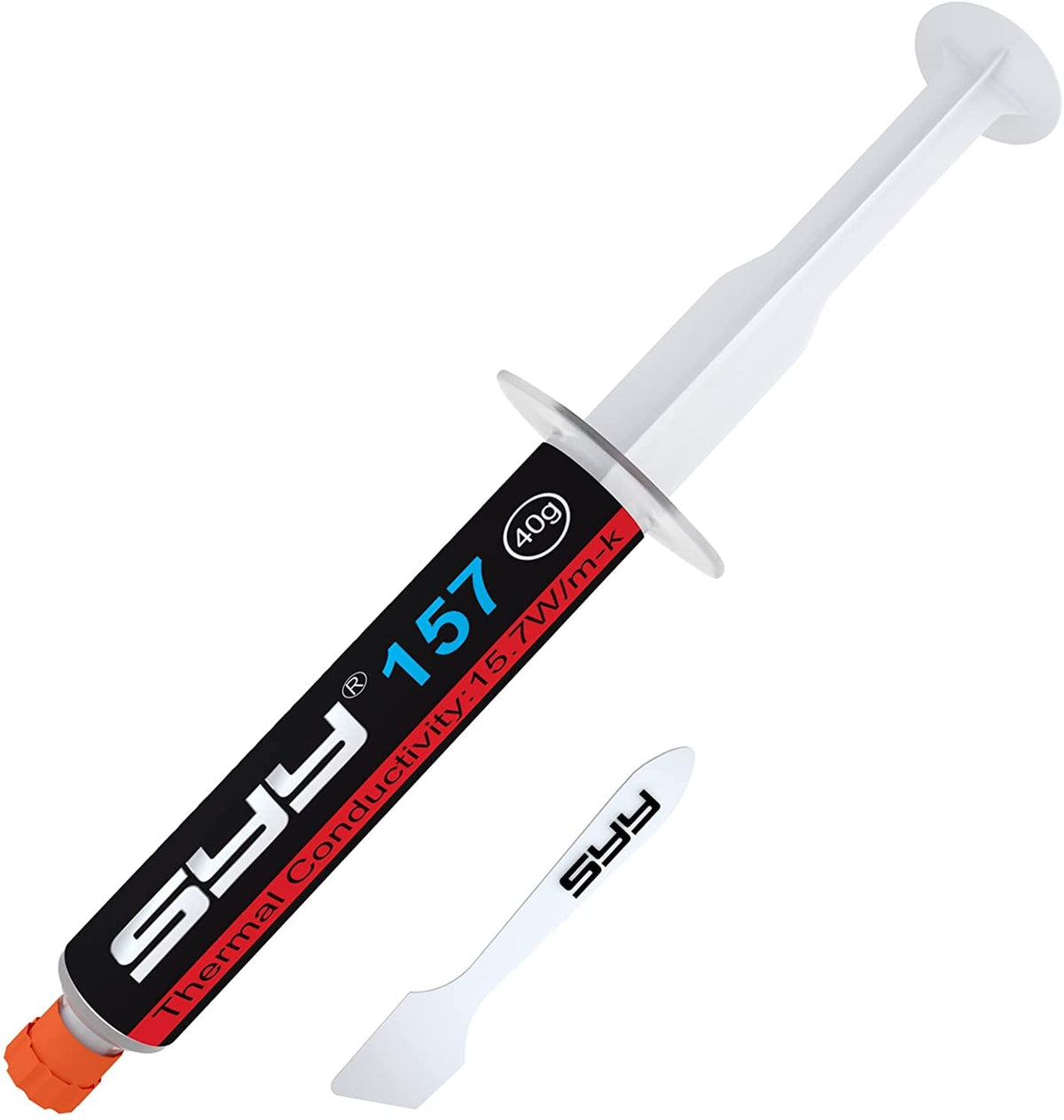 Thermal Paste, SYY 4G with Toolkit CPU Paste Thermal Compound Paste Heatsink for IC/Processor/CPU/All Coolers, Carbon Based High Performance, Thermal Interface Material - PuriLite
