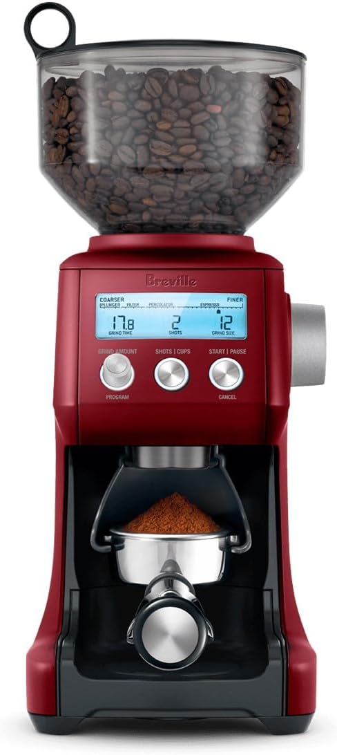 Breville BCG820BSS Smart Grinder Pro Coffee Bean Grinder, Brushed Stainless Steel - PuriLite