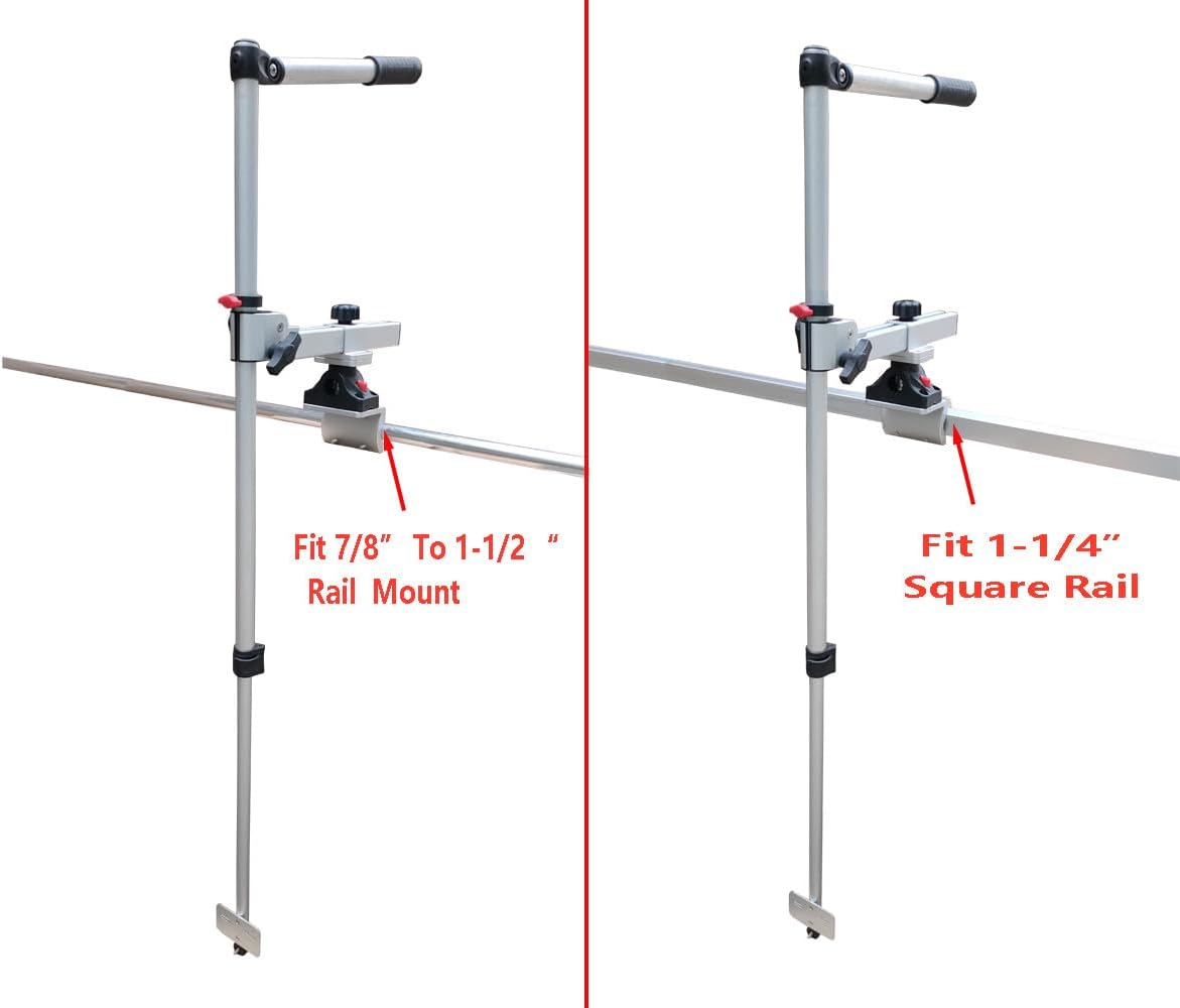 Brocraft Universal Transducer Pole/Sonar Transducer Pole System with Mount/Livescope Mount (Generation 2) - PuriLite
