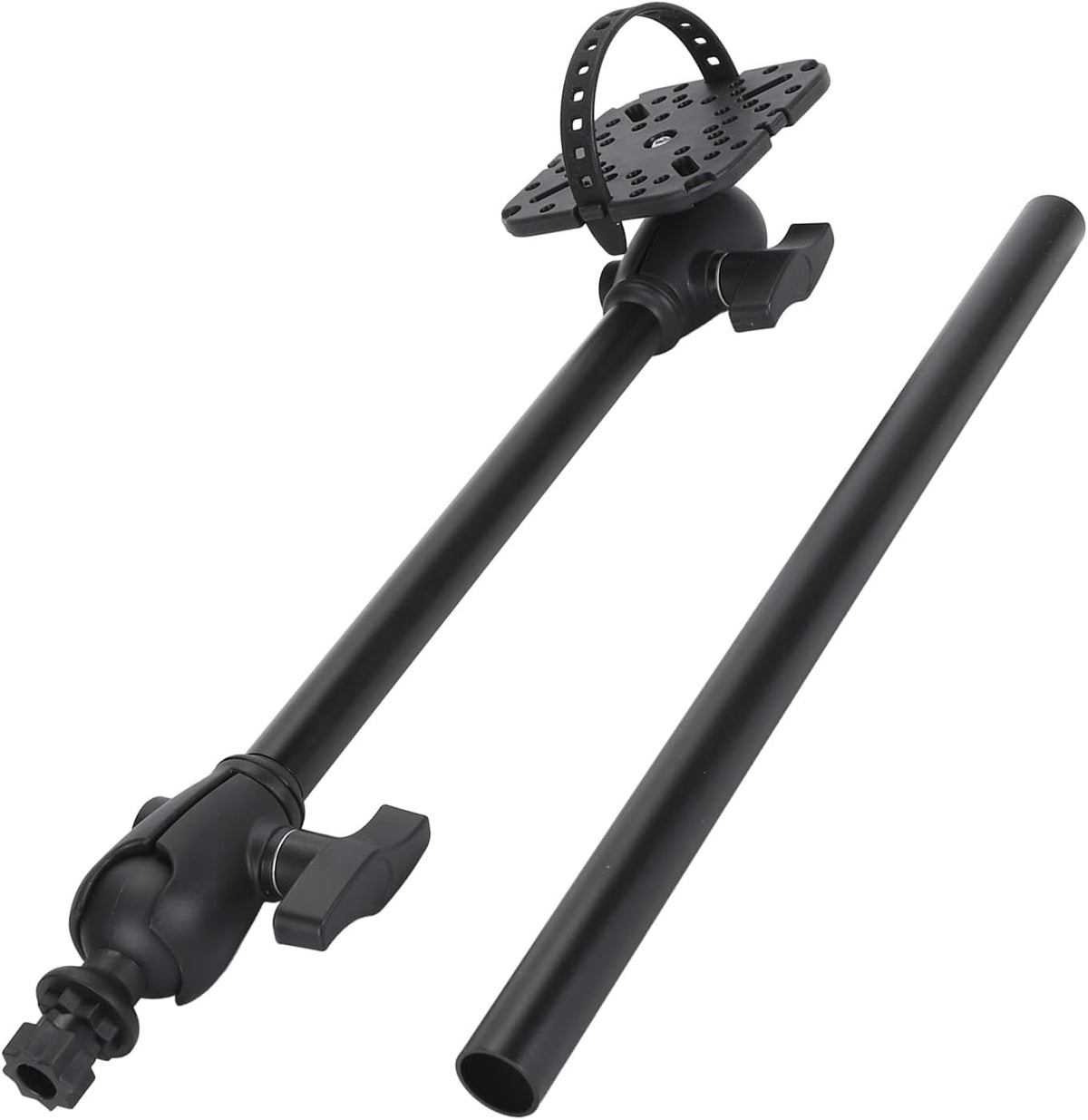Universal Fish Finder Mounting Bracket, Dual 360 Degree Swivel Ball Mount Stand for Garmin, - PuriLite