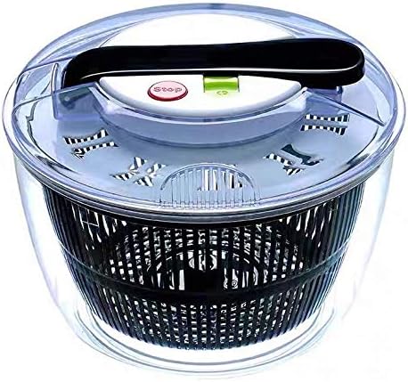 Salad Spinner, Large 5 L, Salad Spinners Best Rated, Lettuce Spinner, Salad Mixer Bowl, Salad Dressing Shaker-Ordinary Style - PuriLite