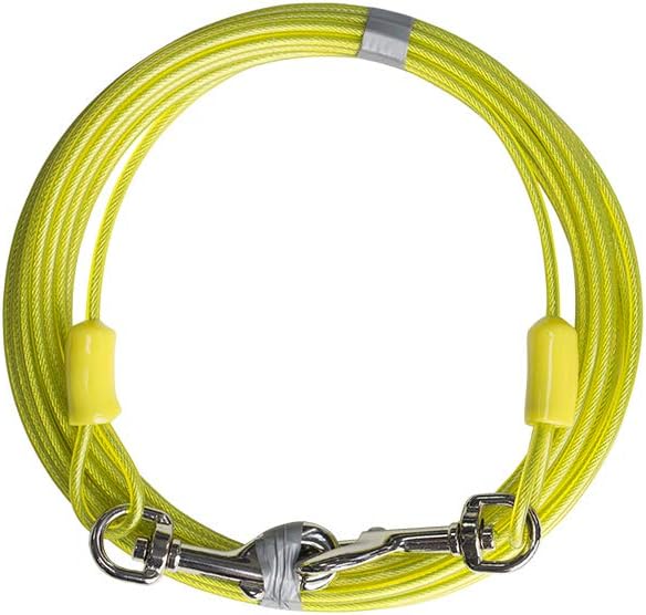 BV Pet Small Tie Out Cable for Dog up to 35 Pound, 25-Feet - PuriLite