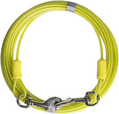 BV Pet Small Tie Out Cable for Dog up to 35 Pound, 25-Feet - PuriLite