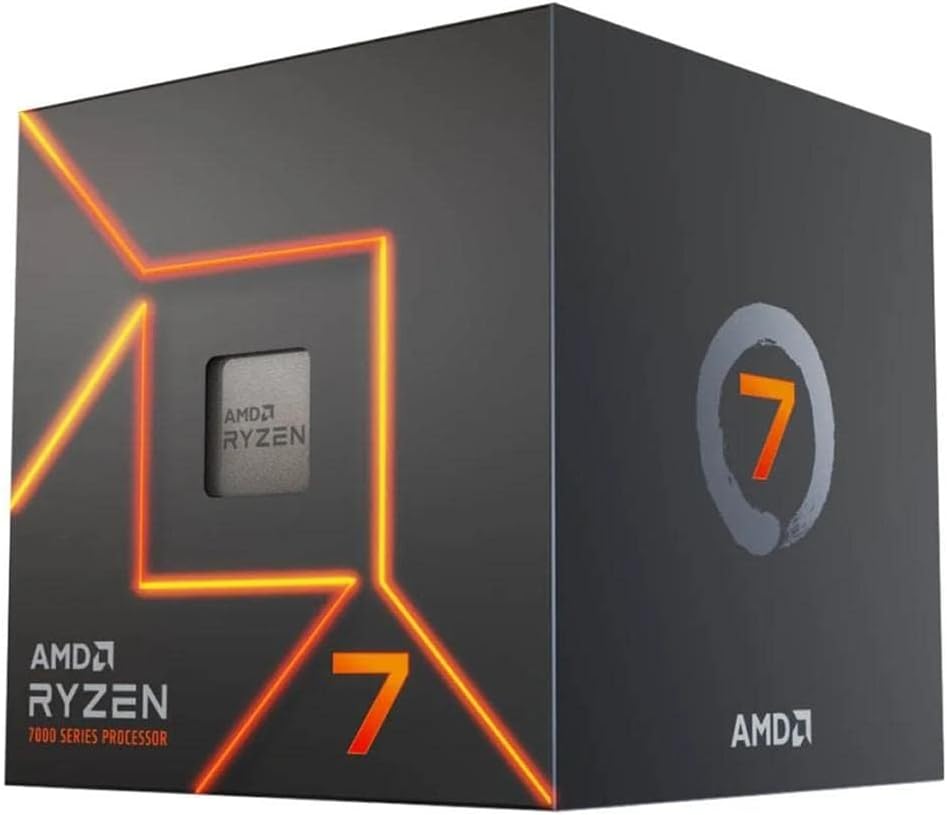 AMD Ryzen™ 7 7700 8-Core, 16-Thread Unlocked Desktop Processor - PuriLite