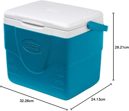Coleman Chiller Series Insulated Portable Cooler, Hard Cooler with Ice Retention & Handle - Great for Camping, Tailgating, Beach, Picnic, Groceries, Boating & More - PuriLite