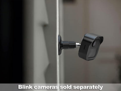 All-New Blink Outdoor 4 (4th Gen) Camera Mount, 3 Pack Protective Cover and 360 Degree Adjustable Mount with Blink Sync Module 2 Outlet Mount for Blink Camera Security System (Black) - PuriLite