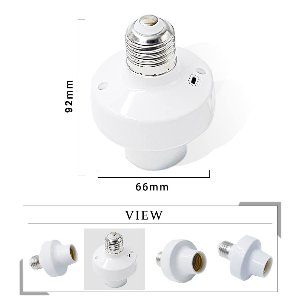 Purilite Select Smart WiFi Light Socket Kit – 4-Pack with Remote & App Control, Alexa & Google Compatible, Timer & Group Function - PuriLite