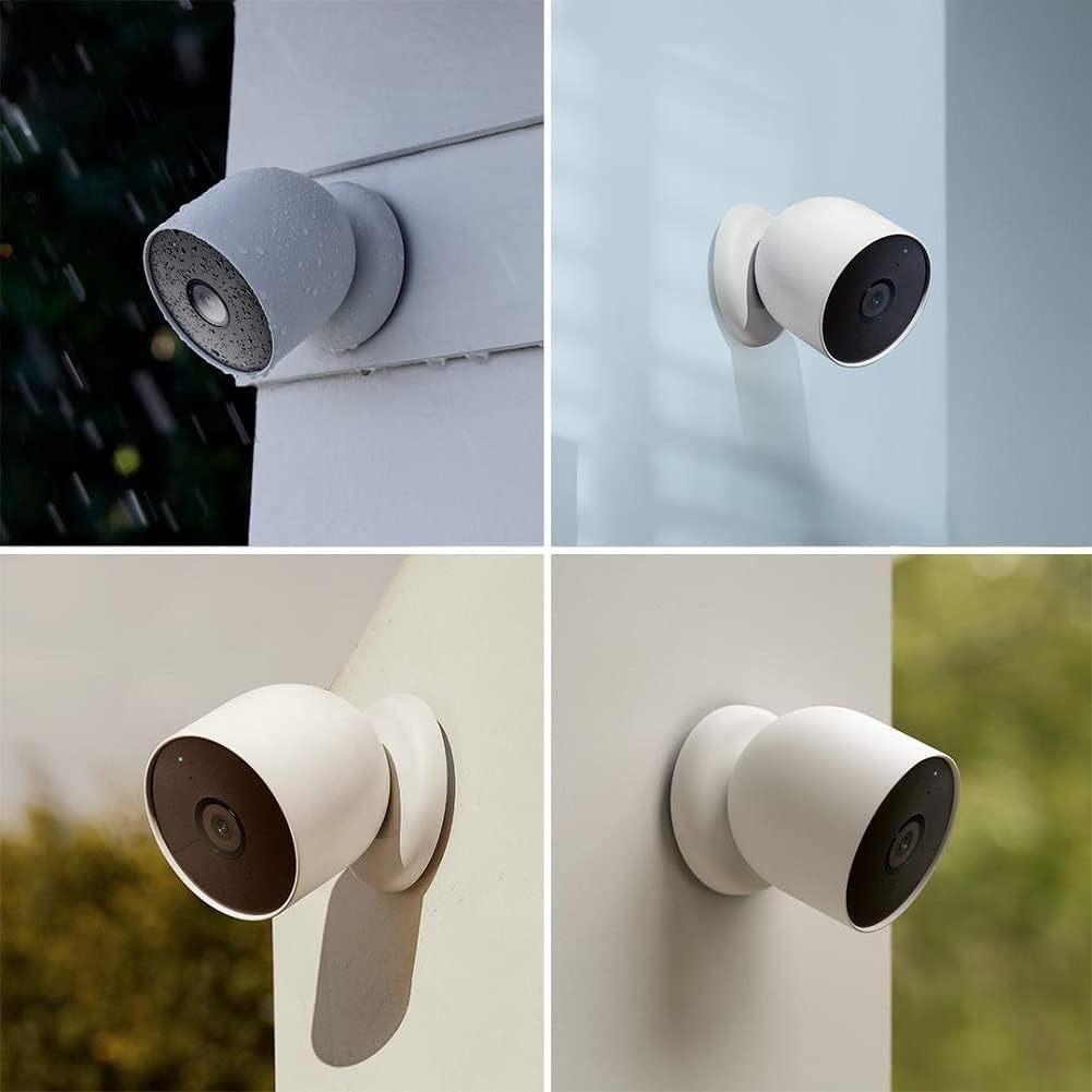 Google Nest Security Cam (Wired) - 2nd Generation - Snow - PuriLite