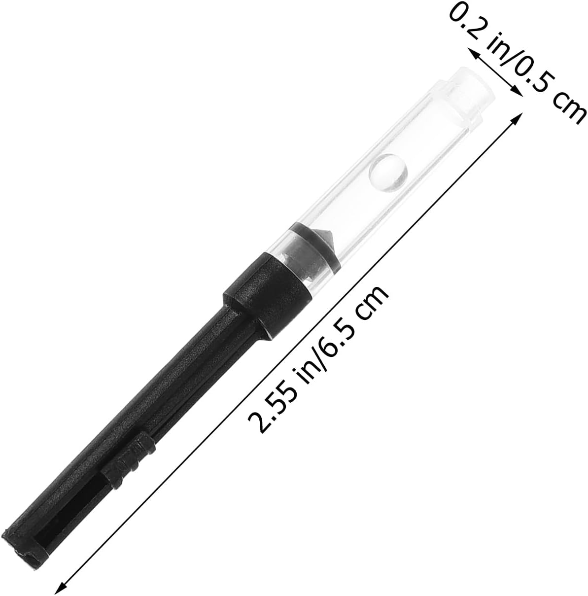 SEWACC 10pcs Ink Converter Replacement for Fountain Pens Ink Absorb Tool Piston Fill Accessories Sturdy and - PuriLite