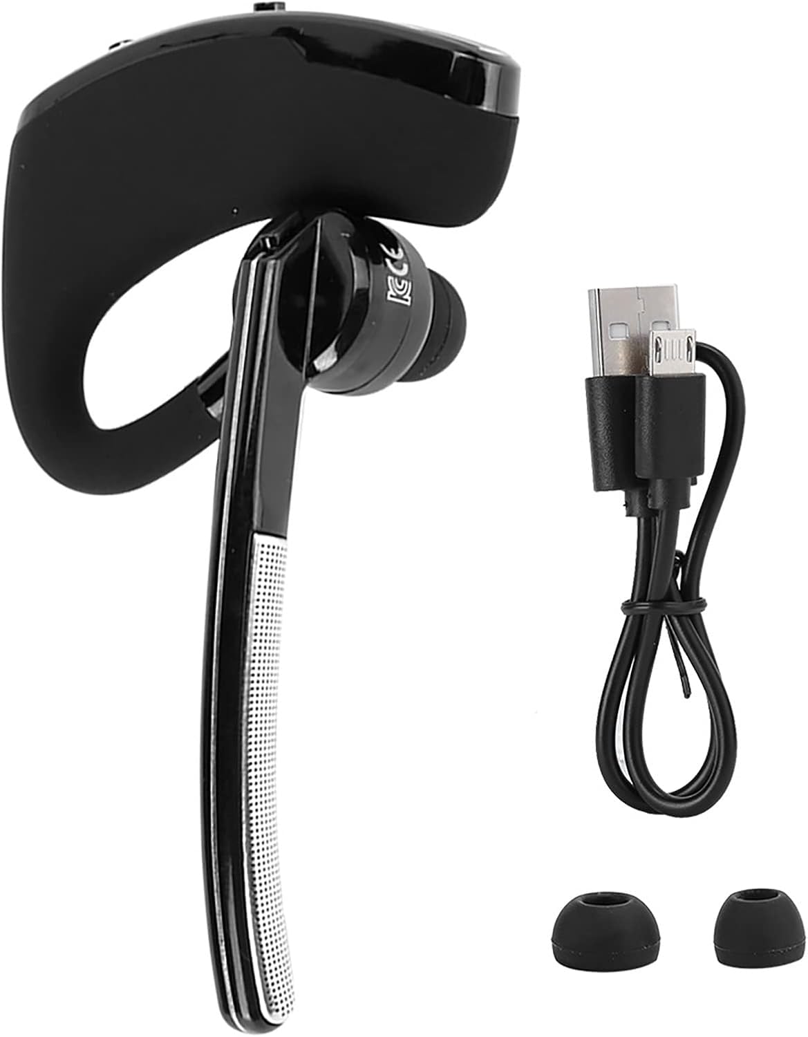 V8 Cordless Business BT Headphone, Clear HD Sound, Voice Prompt, Hands Calling, Noise Reduction, Intelligent CSR Chip - PuriLite