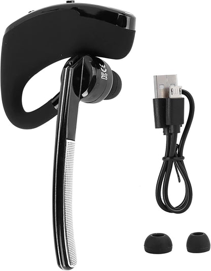 V8 Cordless Business BT Headphone, Clear HD Sound, Voice Prompt, Hands Calling, Noise Reduction, Intelligent CSR Chip - PuriLite