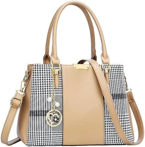 KKXIU Trendy Tote Bag for Women Lightweight Oxford Big Capacity Shoulder Purses and Handbags - PuriLite