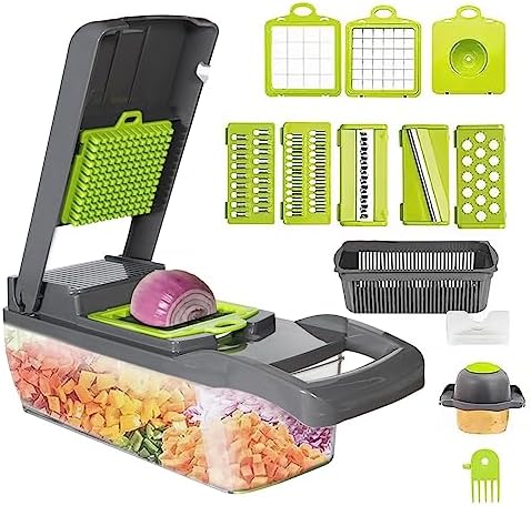 Purilite Select 8-in-1 Vegetable Chopper Slice Smarter, Cook Faster - PuriLite