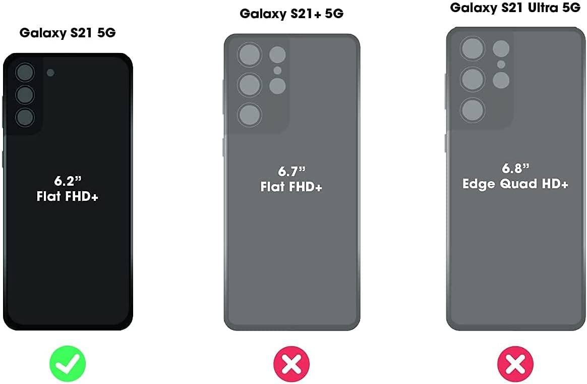 OtterBox Defender Series Rugged Case & Holster for Samsung Galaxy S21 5G (ONLY) Non-Retail Packaging - Black - with Microbial Defense - PuriLite