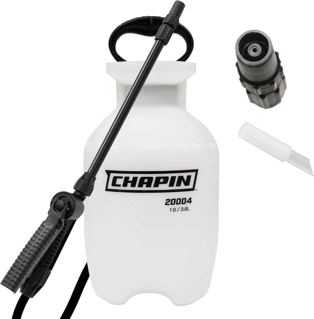 Chapin 1-Gallon Garden Pump Sprayer – Handheld Pressure Sprayer with Anti-Clog Filter and Adjustable Nozzle - PuriLite