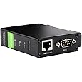 LINOVISION Dual Ports Serial Server, RS485 and RS232 to Ethernet Convertor, Modbus RTU/TCP Conversion, RS485 and RS232 to RJ45 Convertor, Processor Upgraded - PuriLite