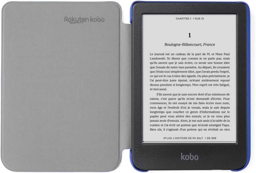 Kobo Clara Colour/BW SleepCover Case | Butter Yellow | Sleep/Wake Technology | Built-in 2-Way Stand | Vegan Leather | Compatible with 6” Kobo Clara Colour/BW eReader - PuriLite