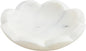 Scalloped Marble Dish | Decorative Marble Bowl | Small Serving Dish | Coastal Accent Dish | Marble Trinket Bowl - PuriLite