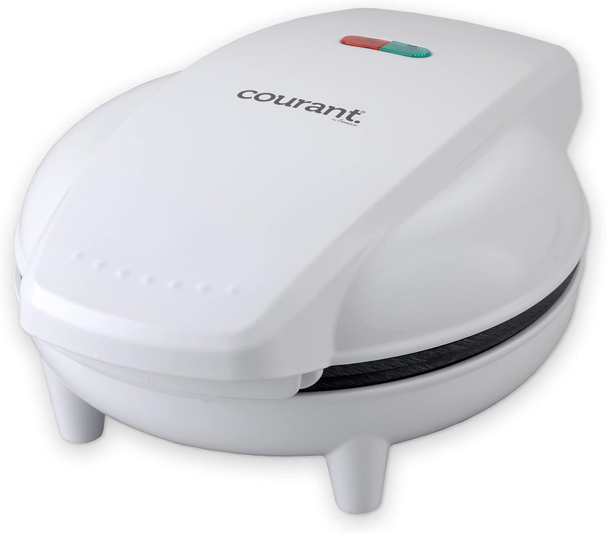 Courant White Personal Griddle/Pizza Maker 7" 1pc - PuriLite