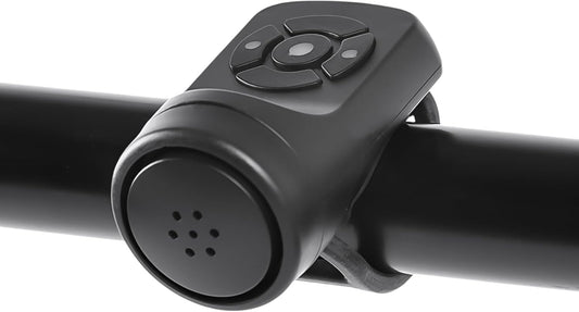 Universal Bicycle Bell with USB Rechargeable Horn and Alarm - PuriLite