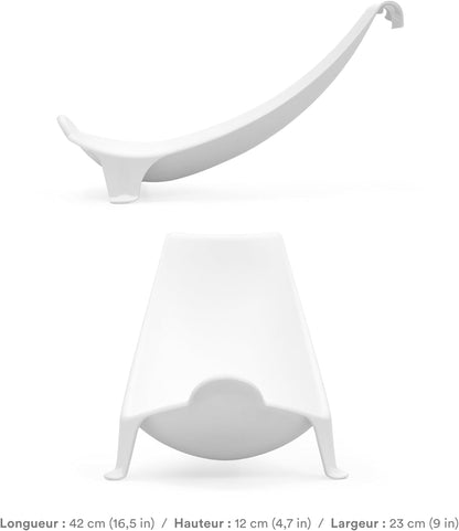 Stokke Flexi Bath Newborn Support, White - Made to Fit Stokke Flexi Bath Foldable Baby Bathtub - Lightweight, Convenient, Comfortable & Safe - Best for Babies Up to Eight Months or 17.6 lbs - PuriLite