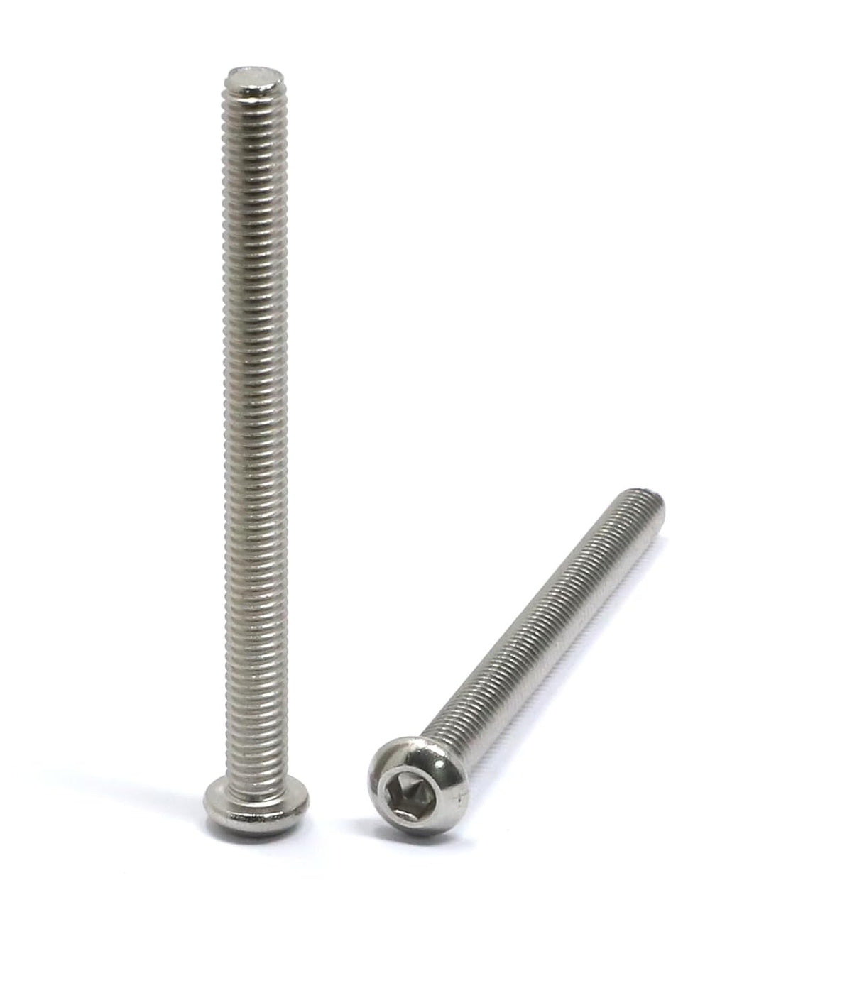 iexcell 50 Pcs M6 x 20mm Thread Pitch 1 mm Stainless Steel 304 Hex Socket Button Head Cap Screws Bolts Kit - PuriLite
