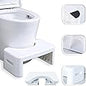 Squatty Potty Original Toilet Stool 2.0 Base 7", White, 1 Count - PuriLite