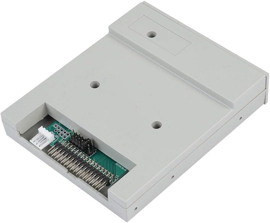 SSD Floppy Drive,Tangxi SFR1M44-U 3.5in 1.44MB USB SSD Floppy Drive Emulator+CD Screws,Plug and Play,Easy to Install,Gray - PuriLite