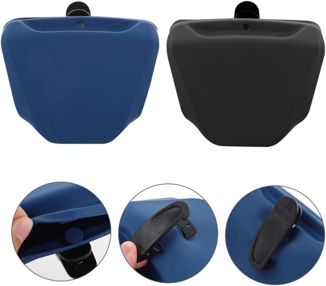 VOSAREA 2pcs Silicone Dog Treat Container Training Pouch Pet Supplies for Puppies - PuriLite