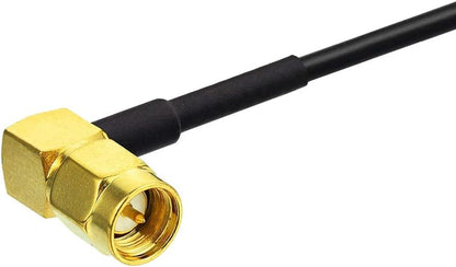 Bingfu Vehicle GPS Navigation Antenna Active GPS Antenna with Fakra C Right Angle Connector Compatible with Car Truck GPS Navigation Receiver System Factory DVD Stereo Head Unit - PuriLite