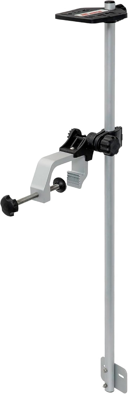 Extreme Max 3006.8647 Portable Clamp-On Universal Transducer Bracket with Fish Finder Mount - PuriLite