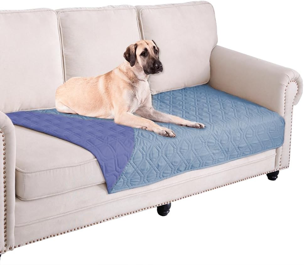 Ameritex Waterproof Dog Bed Cover Pet Blanket for Furniture Bed Couch Sofa Reversible - PuriLite
