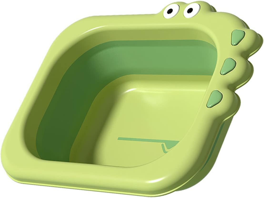 GARVALON Baby Bath Foldable Tub Newborn Shower Present Collapsible Wash Basin for Baby Safe Infant Washbas - PuriLite