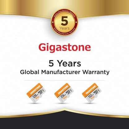 GIGASTONE 128GB Micro SD Card 2-Pack, A1 V30 4K Video Recording, Compatible with Security Camera, Dash cam, Drone, 95MB/s MicroSDXC Memory Card UHS-I Class 10, with 2 SD Adapter - PuriLite