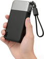 NOBIS 45W Power Bank 20000mAh Power Bank with Detachable USB-C Cable Fast Charging Battery Pack, 2 USB-C In/Out & 2 USB-A, Digital Display, Small Current Mode, Compatible with Phone 17 S25