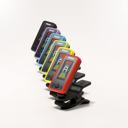 Planet Waves Eclipse Headstock Tuner PW-CT-17BK | Full Color Display, 360° Viewing, Fast & Accurate Chromatic Instrument Tuner