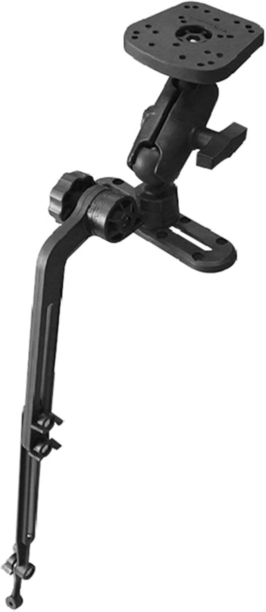 Kayak Fish Finder Mount 360° Adjustable 1.5" Ball Kayak Transducer Mount with Expandable Suspension Arm Transducer Fish Finder - PuriLite