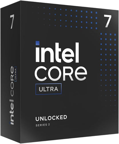 Intel Core Ultra 7 Desktop Processor 265K - 20 cores (8 P-cores + 12 E-cores) up to 5.5 GHz - PuriLite