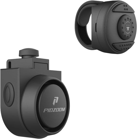 PIDZOOM Finger Horn FH 30_V2- Remote Control Bike Horn for EUCs, Onewheels, Skateboards, and Roller Skates | Anti-Theft Hands-Free Safety Accessory - PuriLite