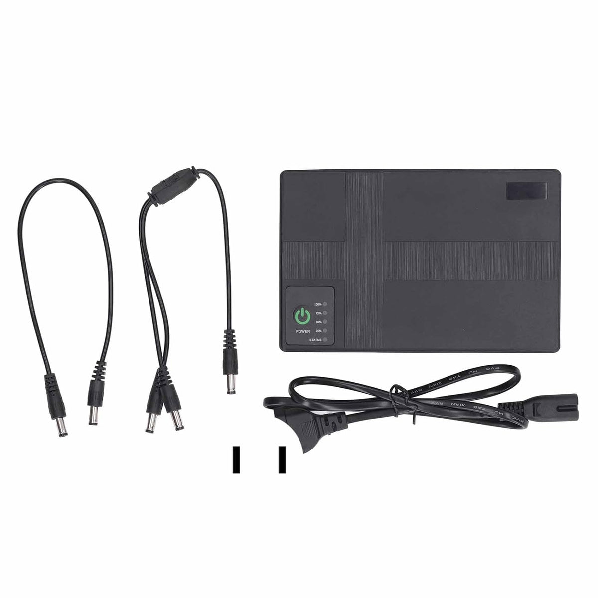 10400mAh Mini UPS Battery Backup, 5V 9V 12V 2A POE Uninterruptible Power Supply, Compact Basic Standby UPS System for Camera Router LED Light Modems Speaker, 85-265V (US Plug) - PuriLite